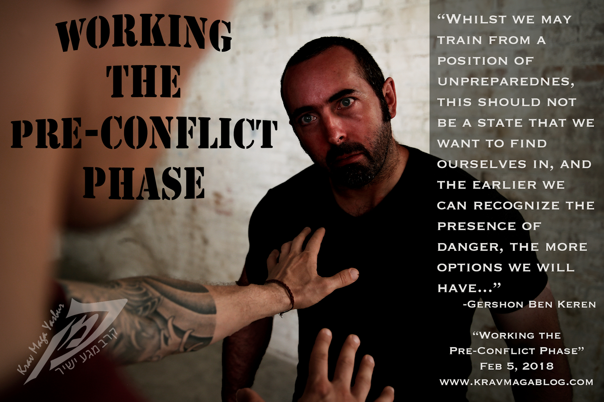 Blog About Working The Pre-Conflict Phase