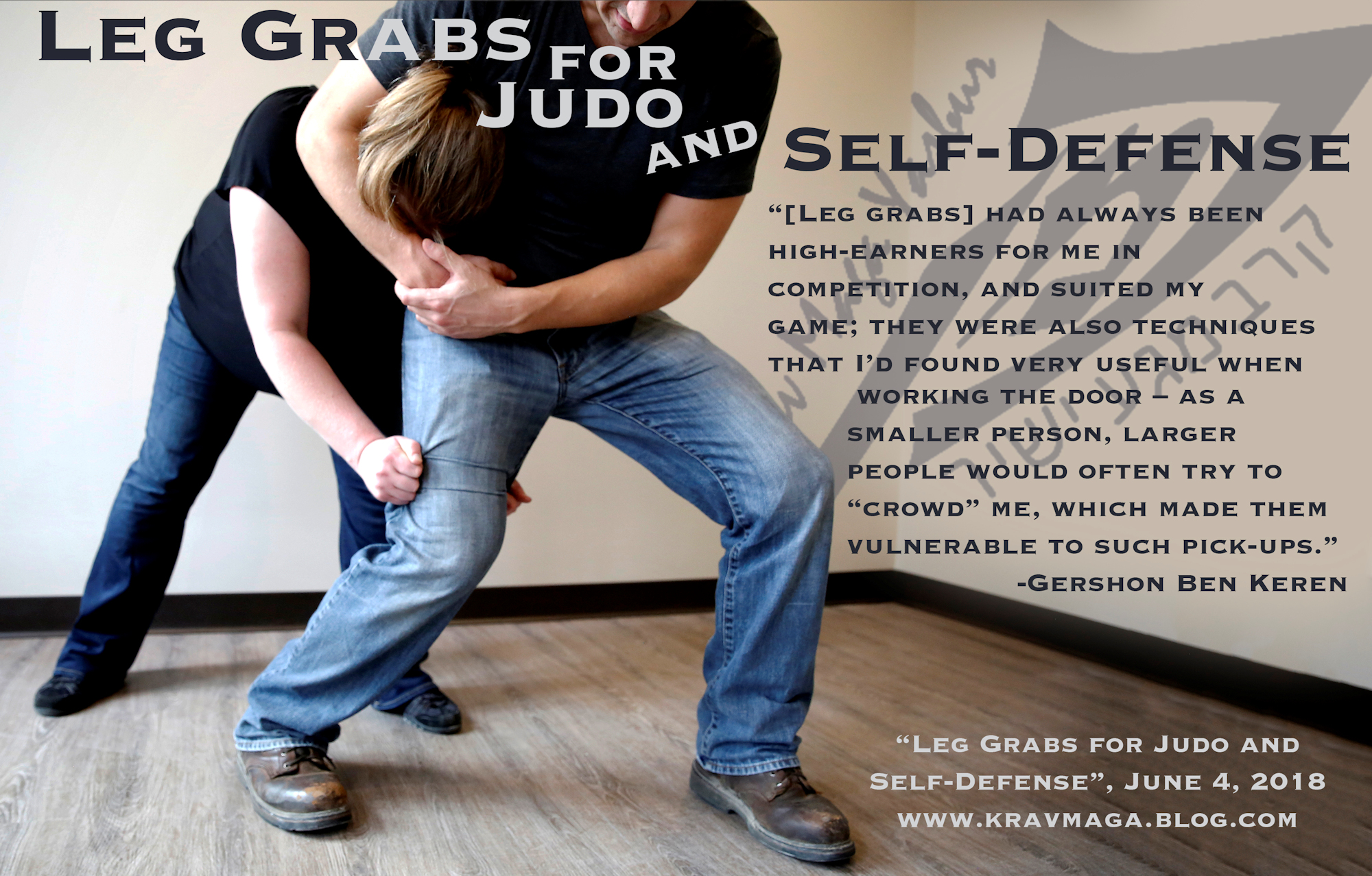 Blog About Leg Grabs For Judo & Self-Defense