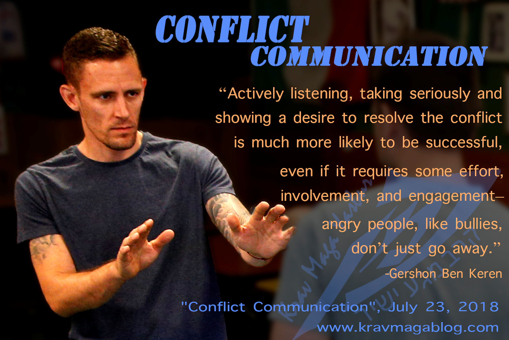 Blog About Conflict Communication & Active Listening