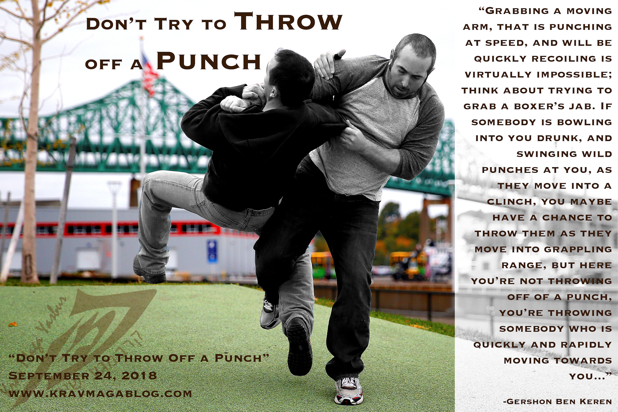 Blog About Don't Try To Throw Off A Punch