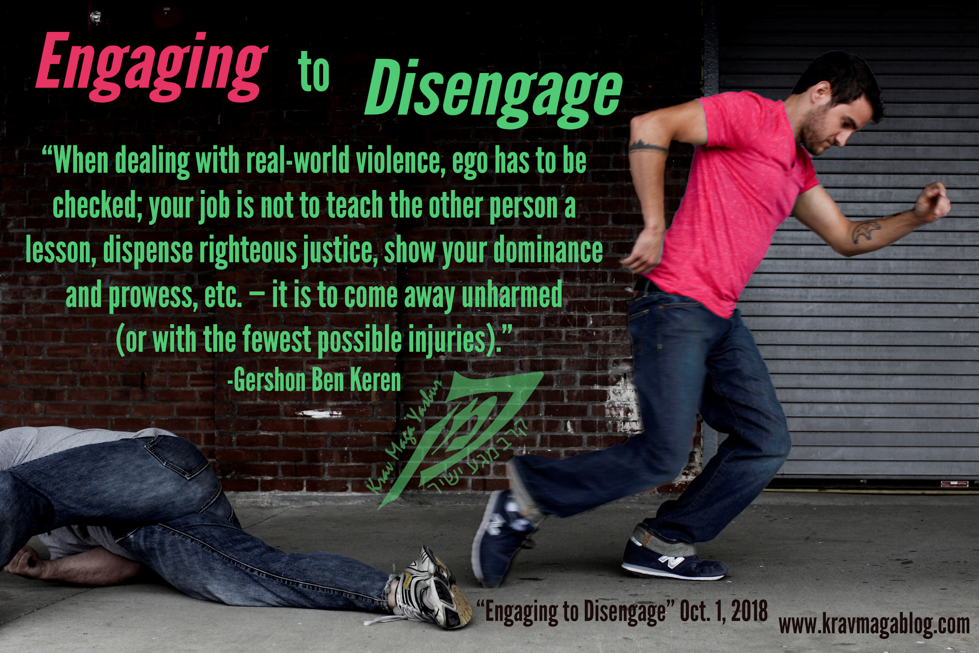 Blog About Engaging To Disengage