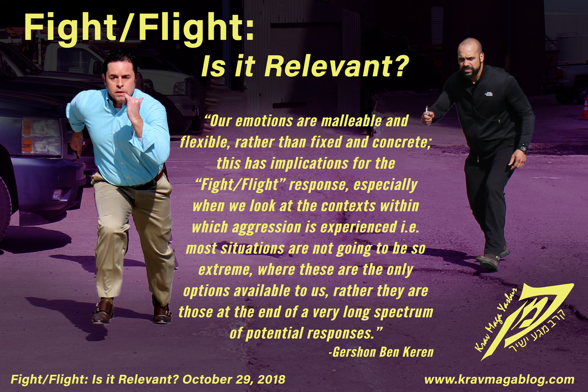 Blog About Fight/Flight: Is it Relevant?