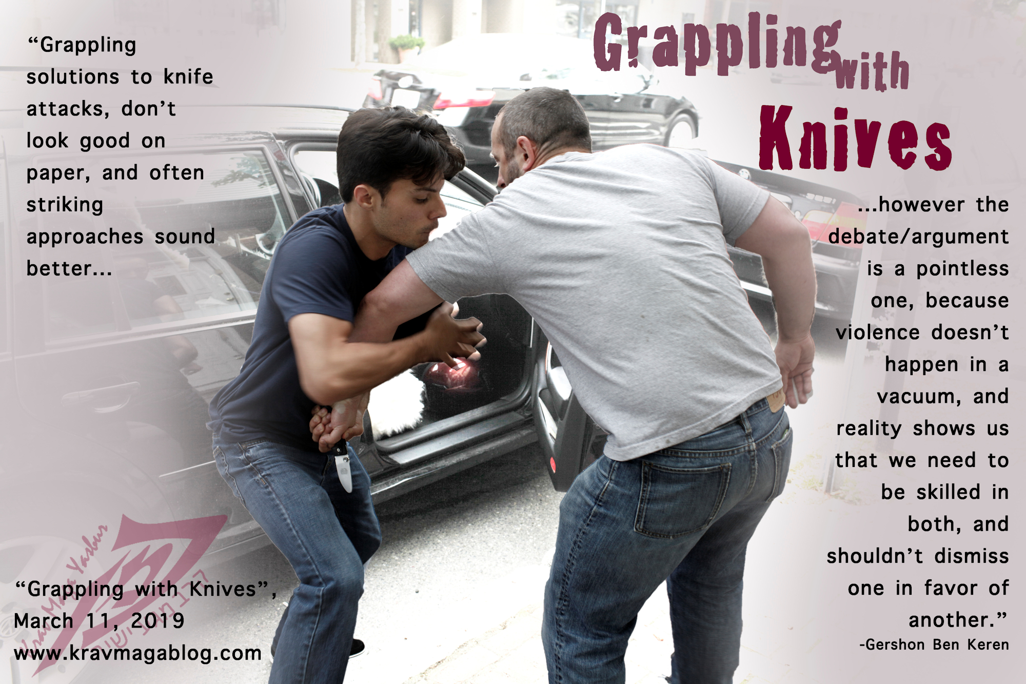 Blog About Grappling with Knives