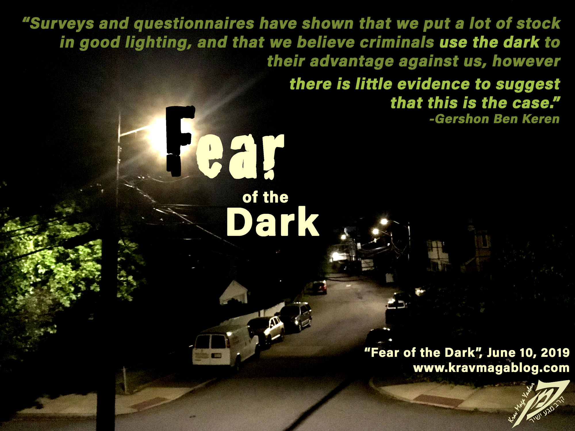 Blog About Fear of the Dark