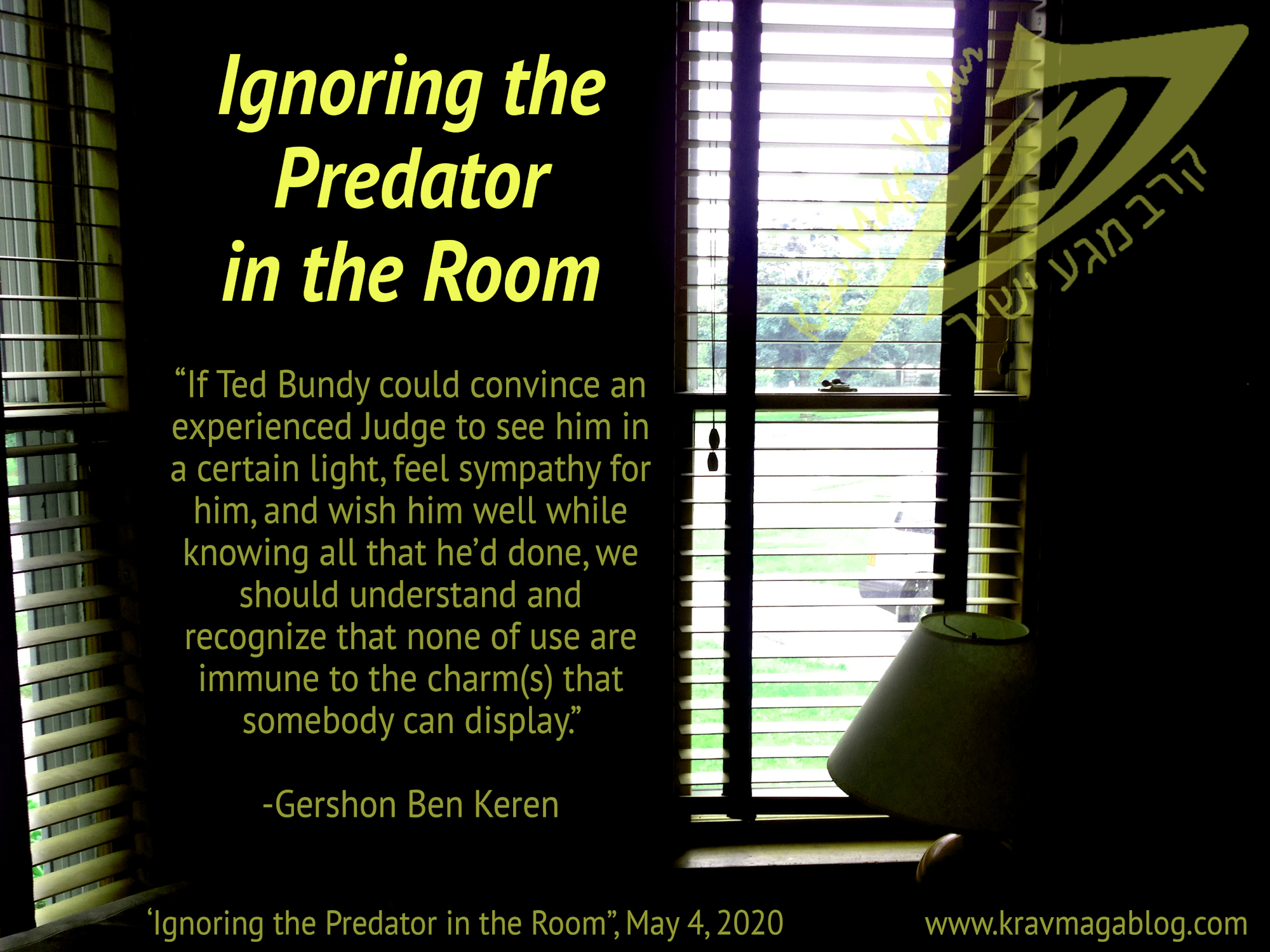 Blog About Ignoring the Predator in the Room