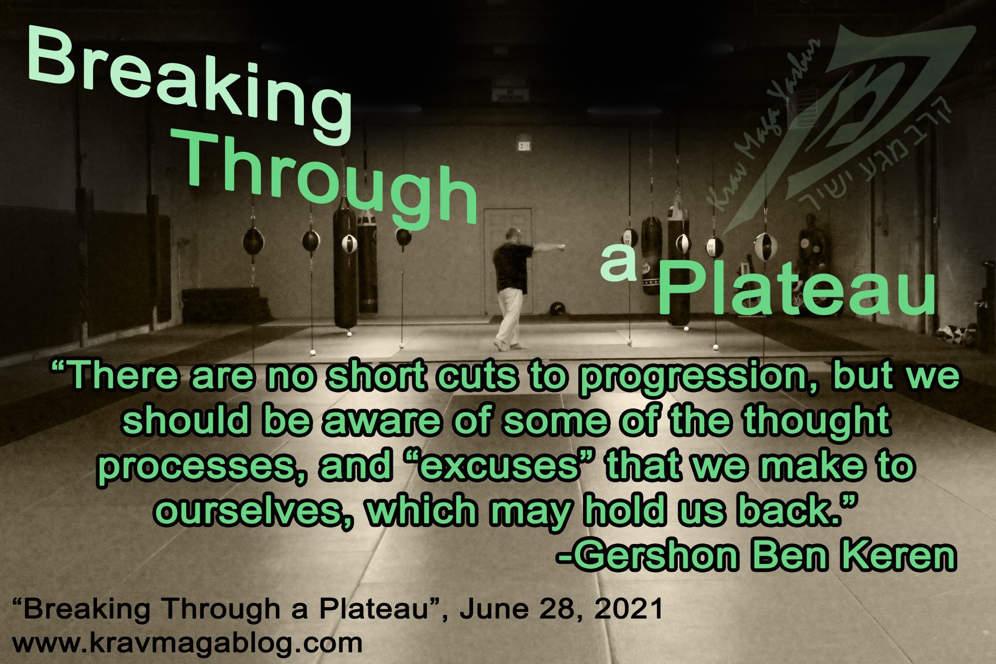 Blog About Breaking Through A Plateau