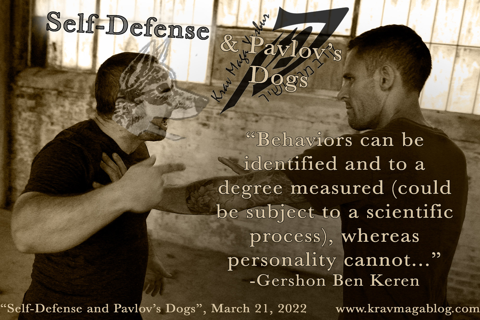 Blog About Self-Defense & Pavlov’s Dogs