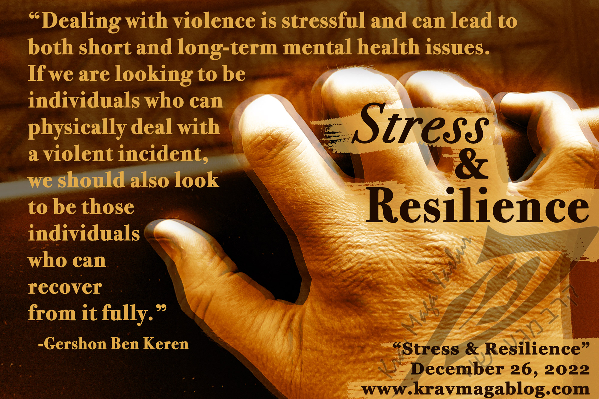 Blog About Stress & Resilience
