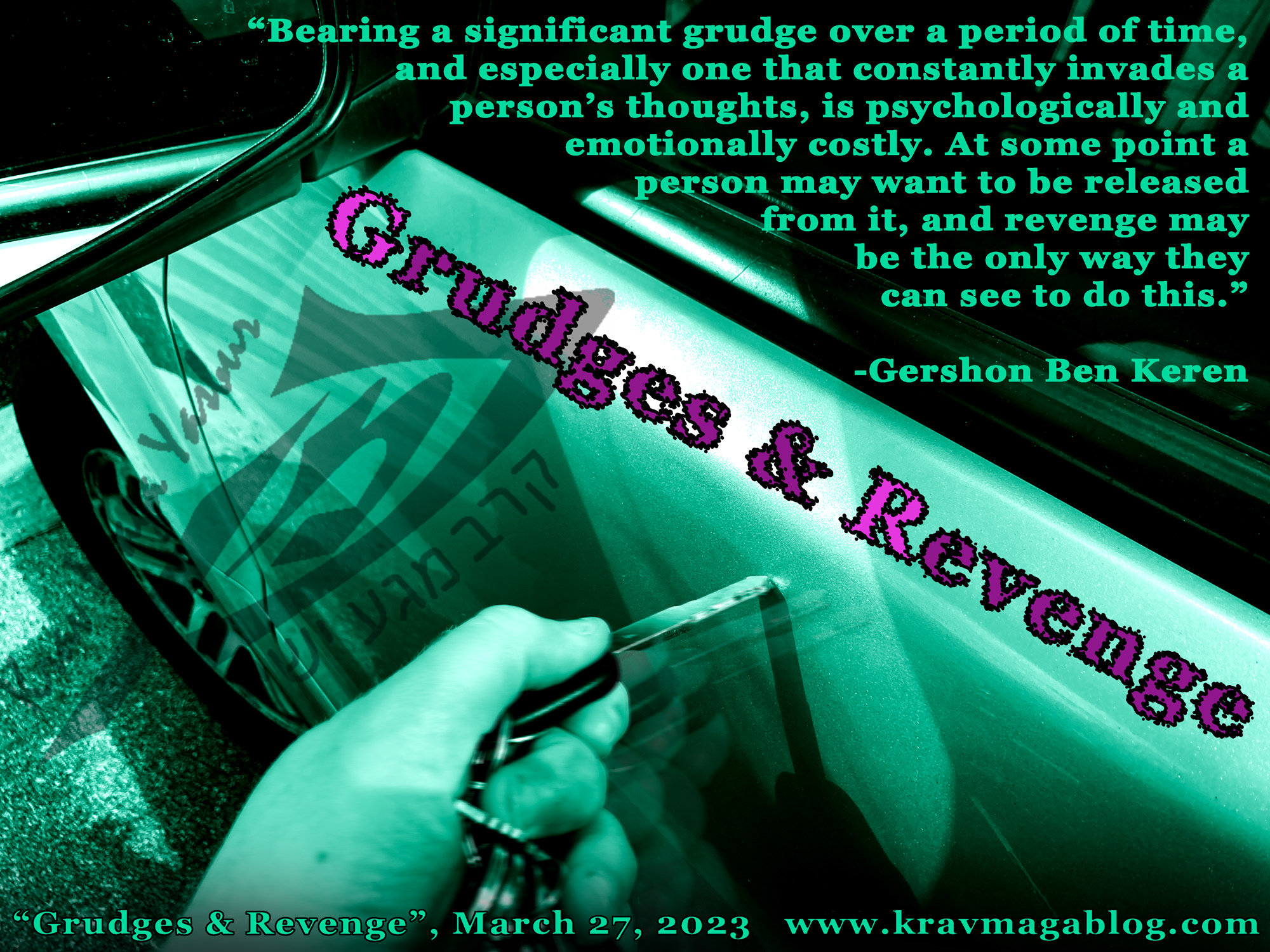 Blog About Grudges & Revenge
