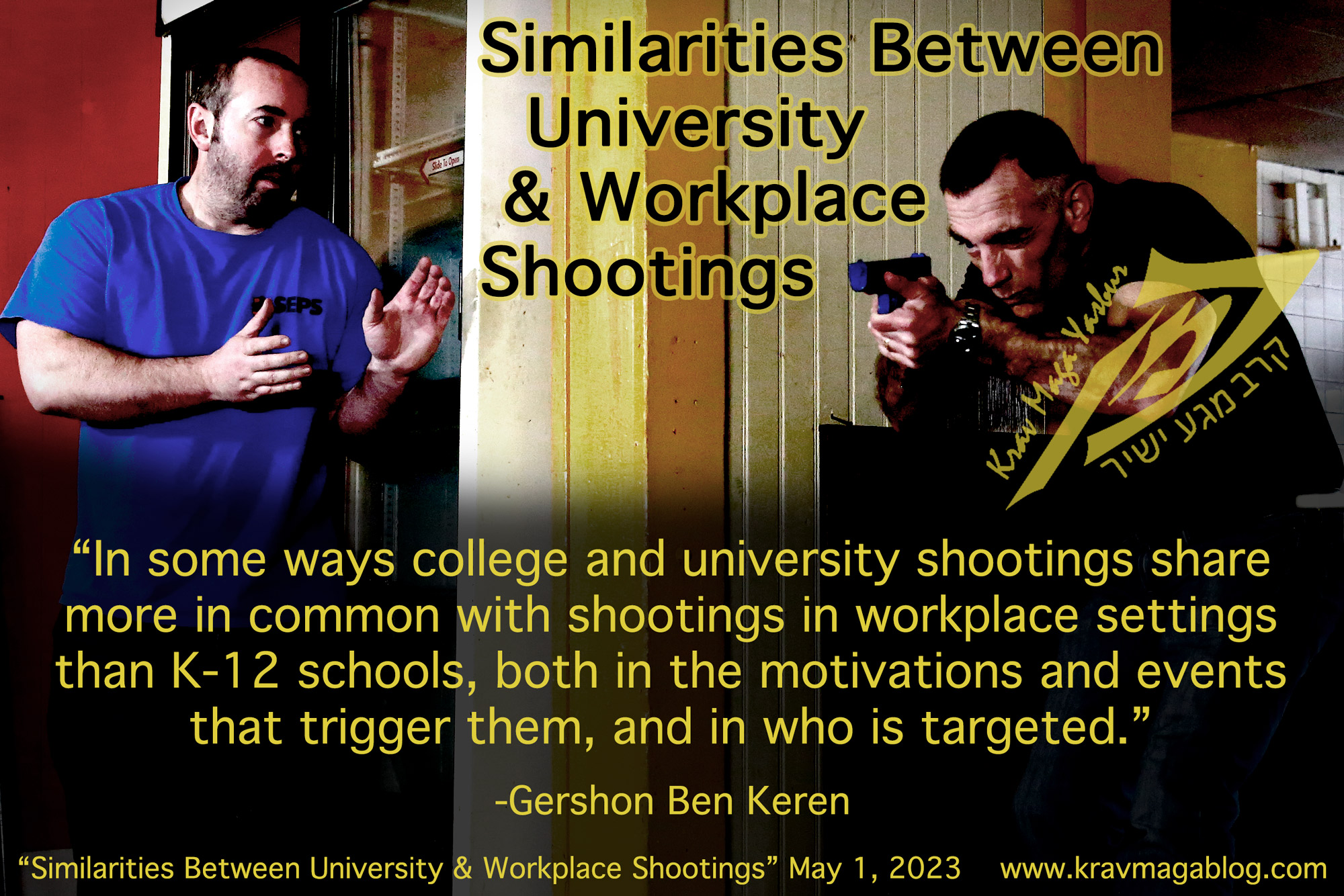Blog About Similarities Between University & Workplace Shootings