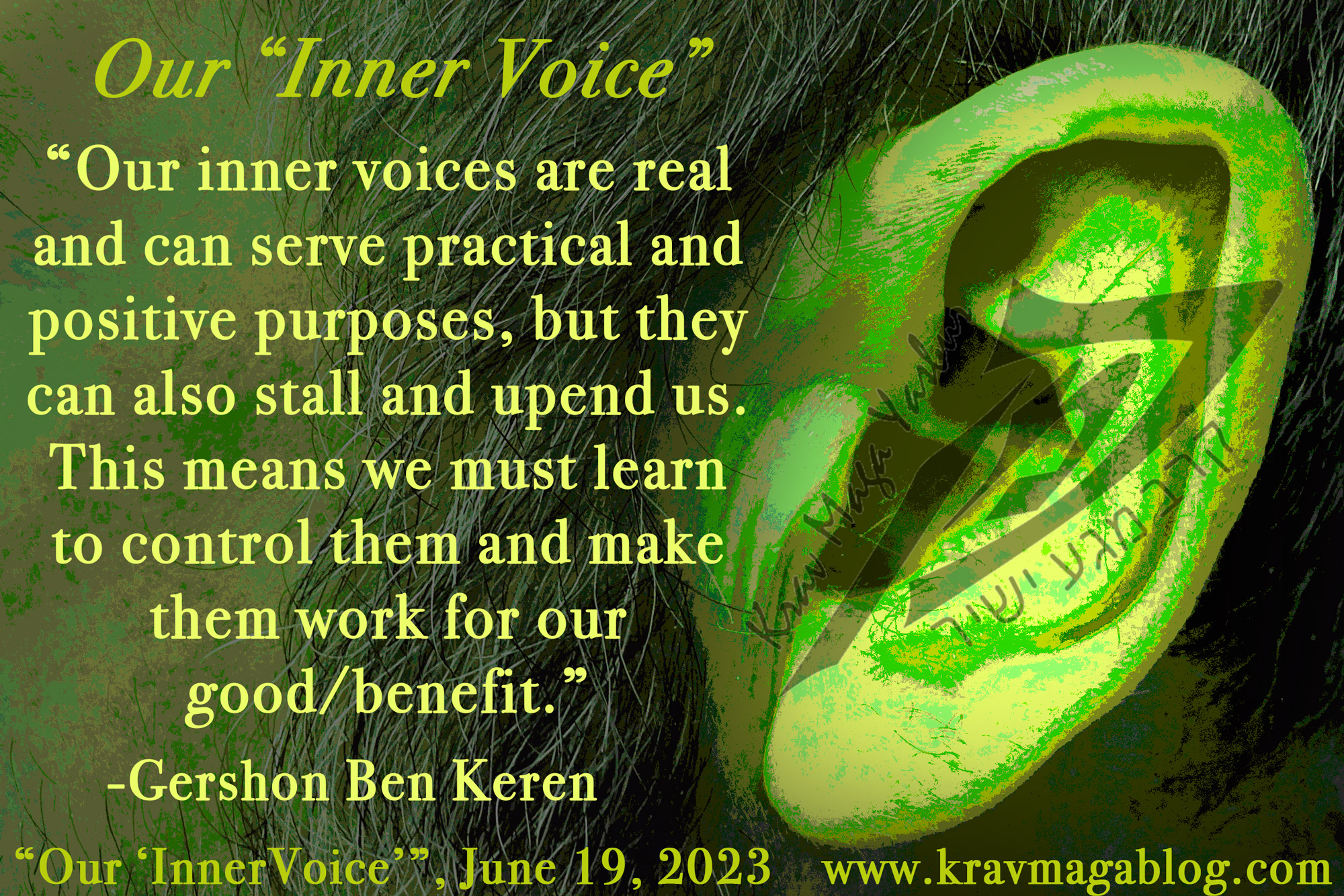 Blog About Our Inner Voice