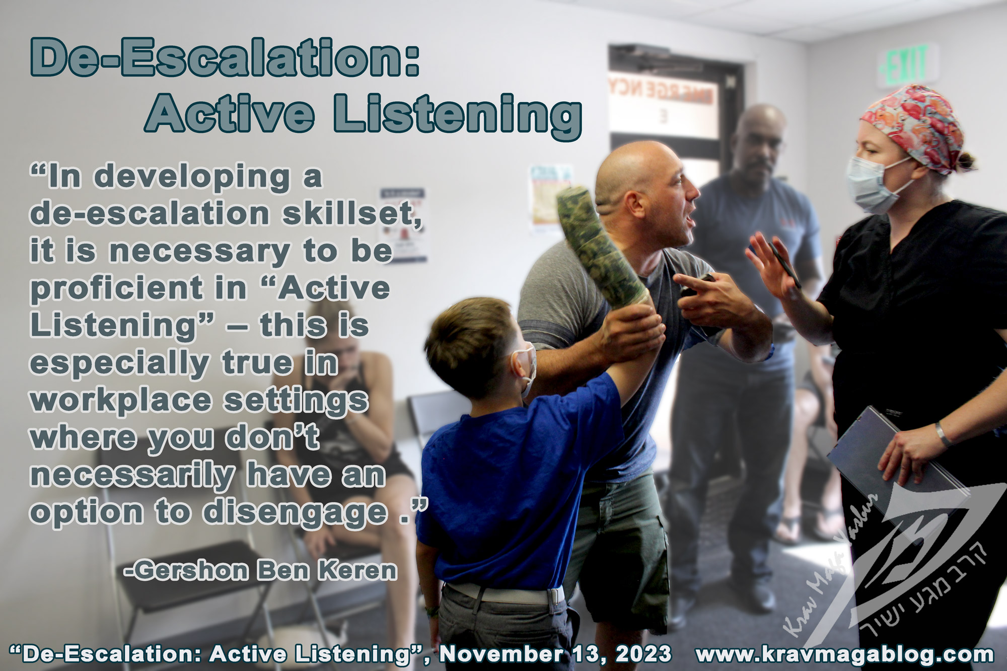 Blog About De-escalation and Active Listening