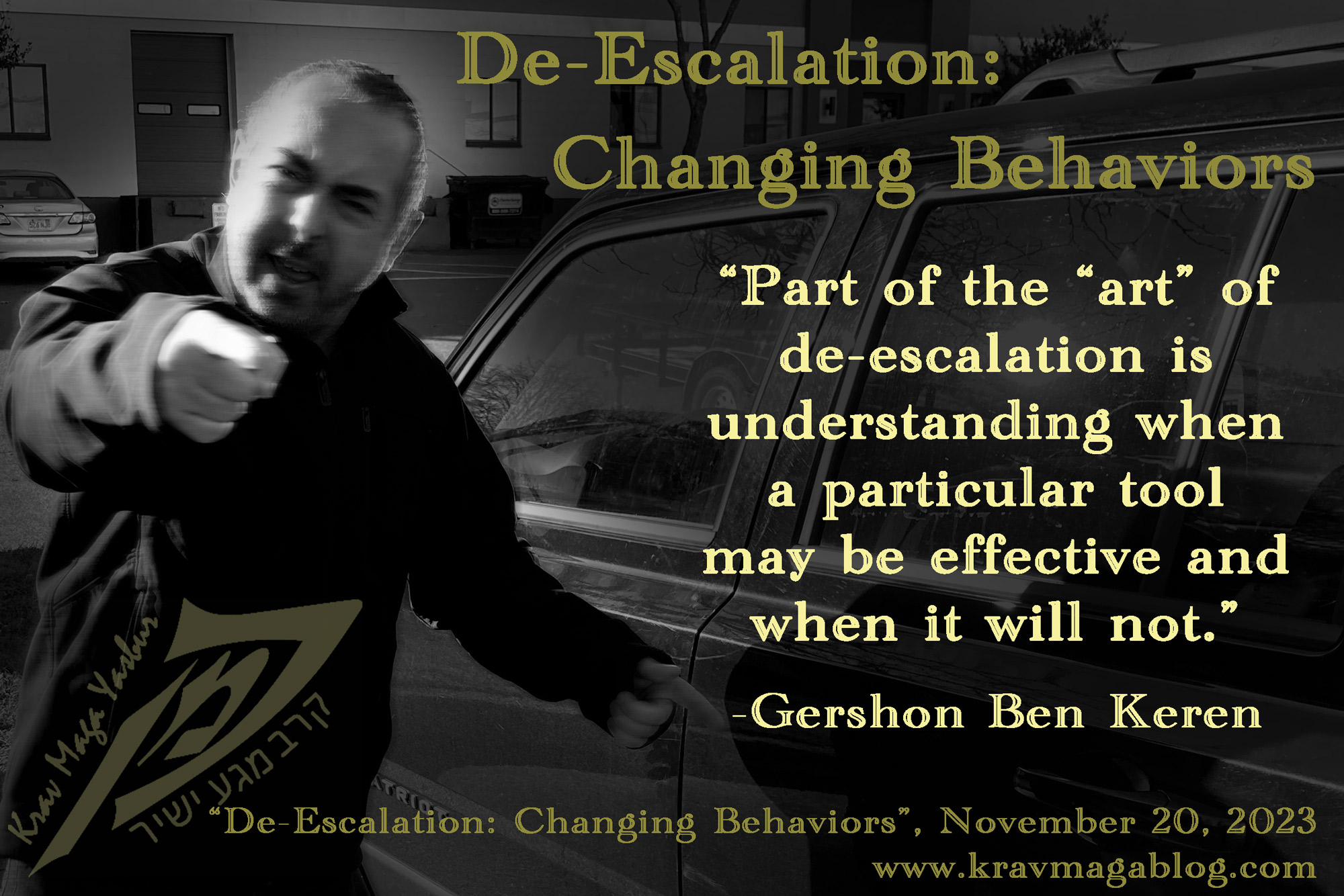 Blog About De-escalation & Changing Behaviors