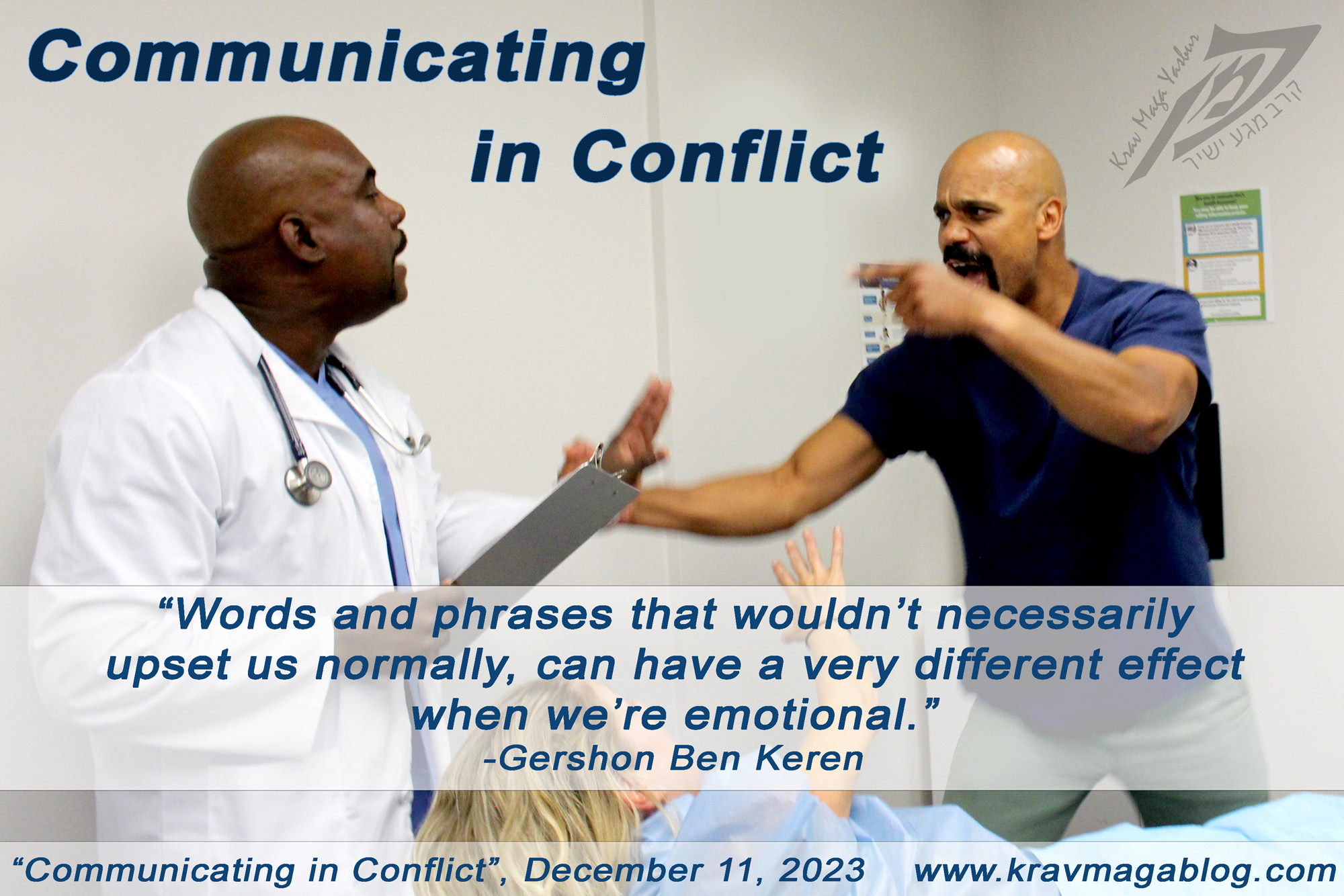Blog About Communicating in Conflict