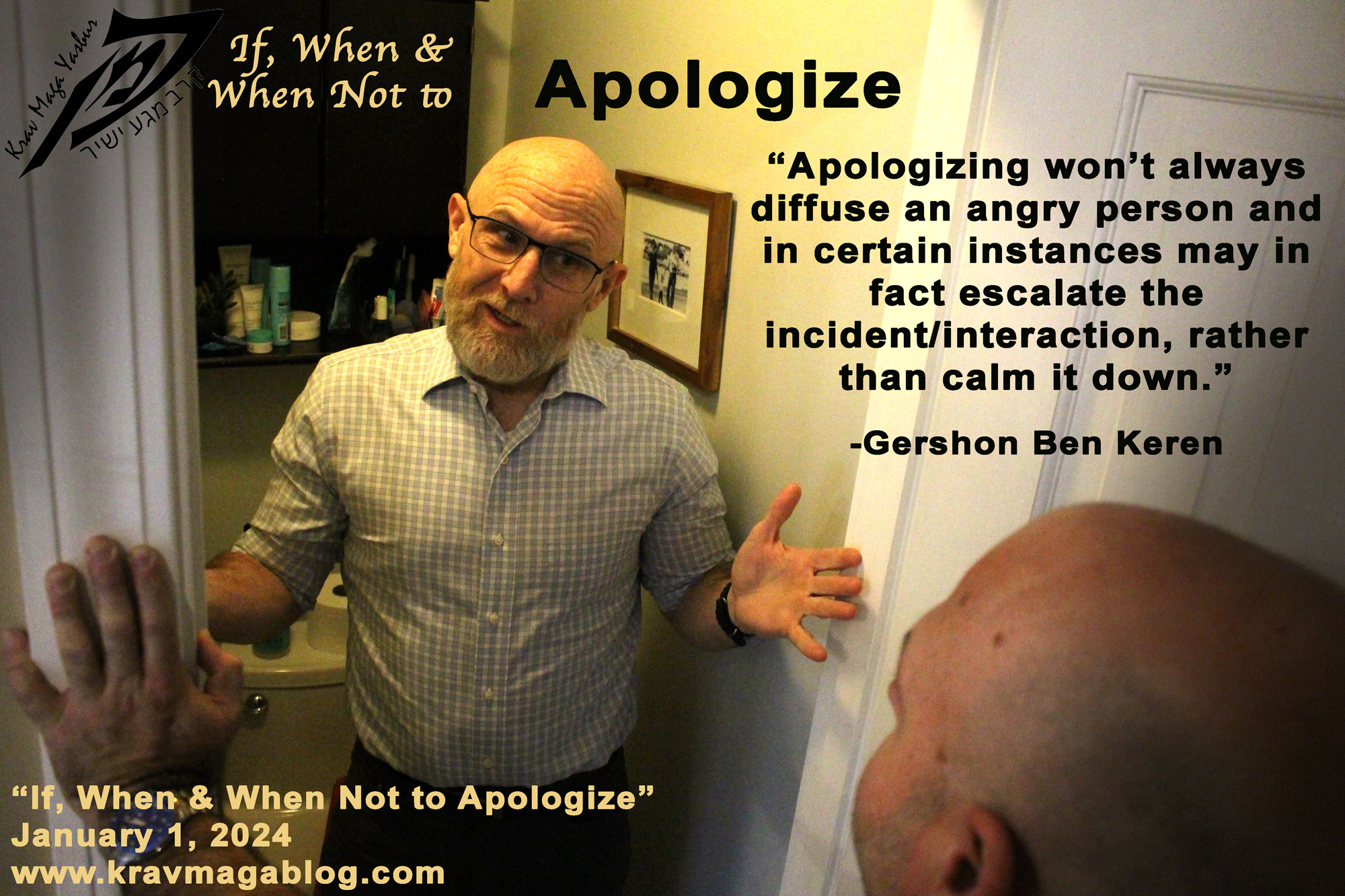 Blog About If, When & When Not to Apologize